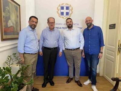 Συνάντηση του περιφερειάρχη Πελοποννήσου με εκπροσώπους του ΚΕΦίΜ
