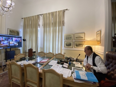 Αποφάσεις για το αντιπλημμυρικό στο Ζευγολατιό, σε σύσκεψη υπό τον περιφερειάρχη Πελοποννήσου