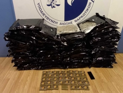 Πάτρα: Προσπάθησε να περάσει 58 κιλά ναρκωτικά μέσα σε… κούτες από πλακάκια