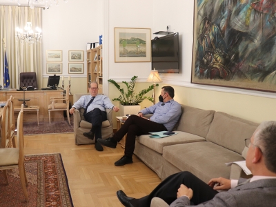 Θέματα της Βόρειας Κυνουρίας στη συνάντηση του περιφερειάρχη Πελοποννήσου με τον δήμαρχο Γ. Καμπύλη