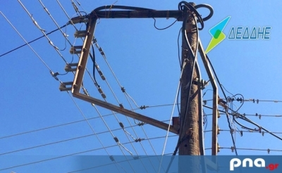 Διακοπή ηλεκτροδότησης σε Κοινότητες της Τρίπολης