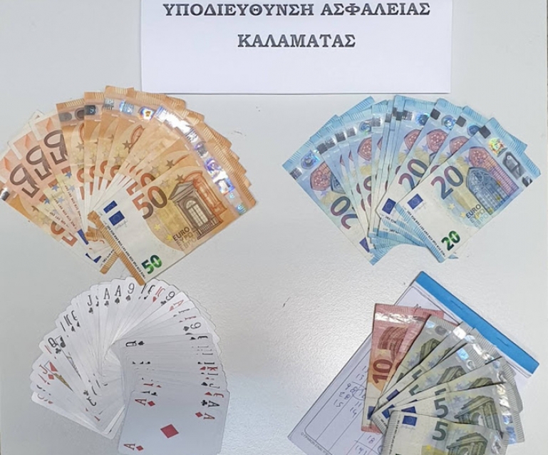 Συνελήφθησαν 6 άτομα σε καφενείο στη Μεσσηνία - Το είχαν ρίξει και στα τυχερά παιχνίδια