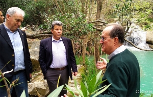 Αυτοψία του Π. Νίκα και του προέδρου ΟΑΣΠ Ε. Λέκκα στο Πολυλίμνιο