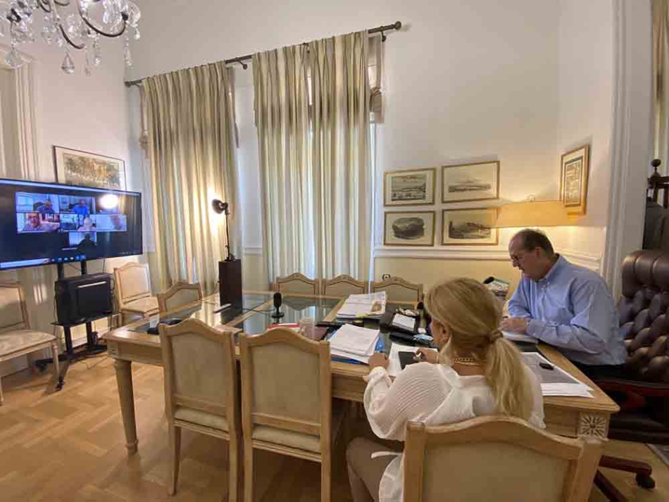 Σύσκεψη υπό τον περιφερειάρχη Πελοποννήσου για την αντιπυρική ετοιμότητα