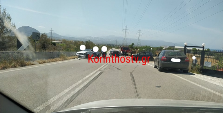 Σοβαρό τροχαίο στην Εθνική Οδό Αθηνών - Κορίνθου