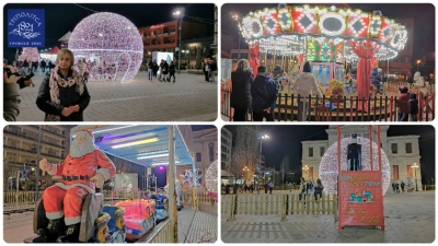 Η πρεμιέρα του Χριστουγεννιάτικου Χωριού στην Τρίπολη – Δωρεάν Καρουζέλ και Παγοδρόμιο!