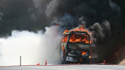 Φωτιά σε λεωφορείο στη Βουλγαρία με 46 νεκρούς - Τα 12 παιδιά (βίντεο)