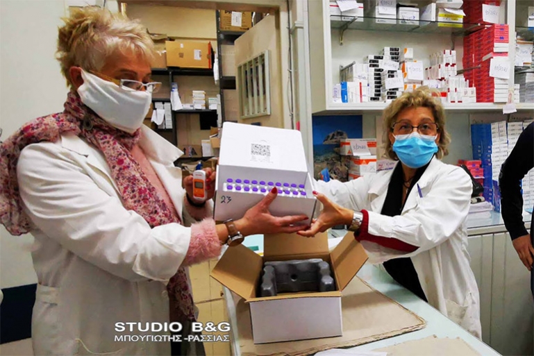 Έφτασαν τα εμβόλια κατά του κορωνοϊού στην Αργολίδα (βίντεο)