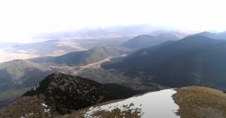 Οστρακίνα - Στην κορυφή του Μαινάλου με drone