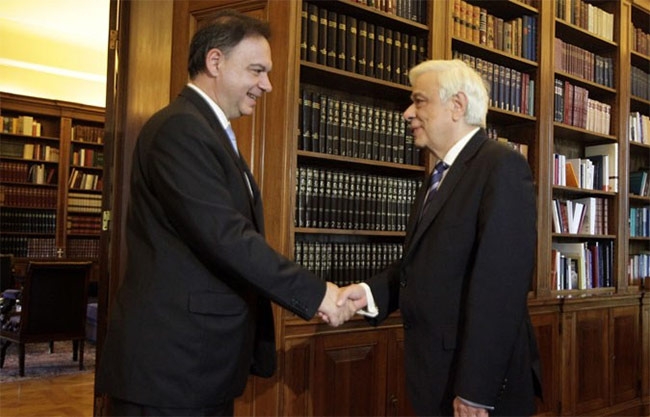 Συνάντηση Παυλόπουλου με τον συντονιστή του Γραφείου Προϋπολογισμού του Κράτους Π. Λιαργκόβα