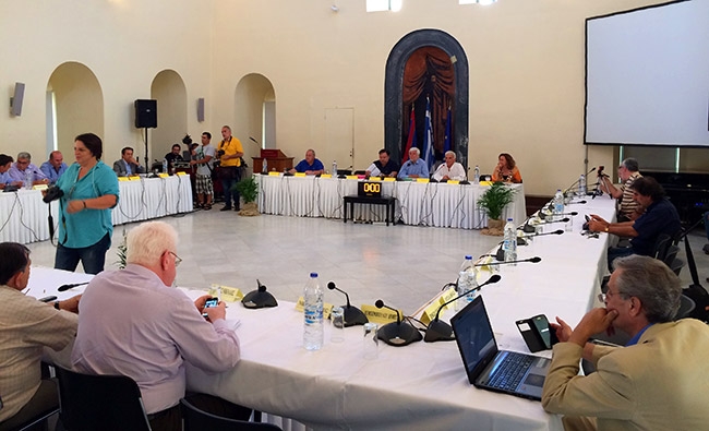 Συνεδρίαση του Περιφερειακού Συμβουλίου στην πρώτη Βουλή της Ελλάδας