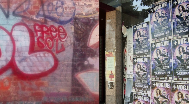 Προσπάθεια εξάλειψης του φαινομένου της παράνομης αφισοκόλλησης στην πόλη της Τρίπολης