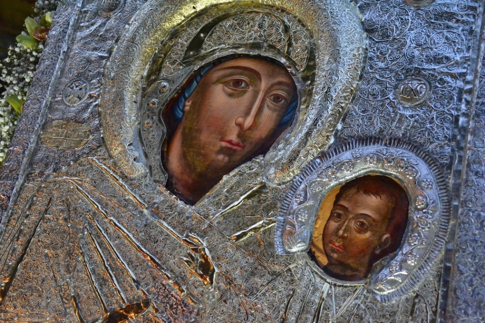 H Υποδοχή της Παναγίας της Γοργοϋπηκόου Παναγούδας στην Ιερά Μονή Καλτεζών