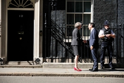 Δηλώσεις του Πρωθυπουργού μετά τη συνάντησή του με την Πρωθυπουργό του Ηνωμένου Βασιλείου Τερέζα Μέι