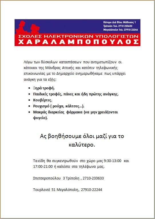 xaralampopoylos trofima